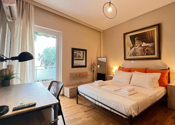 Koukaki Cozy Studio Retreat 1' From Metro