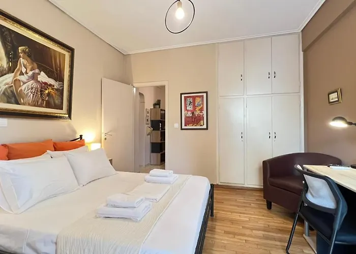 Koukaki Cozy Studio Retreat 1' From Metro